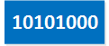 10101000 binary number