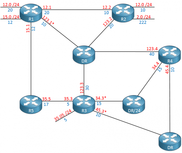 How to read the OSPF Database