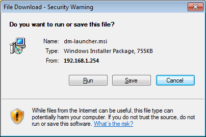 Cisco ASA ASDM Download Launcher