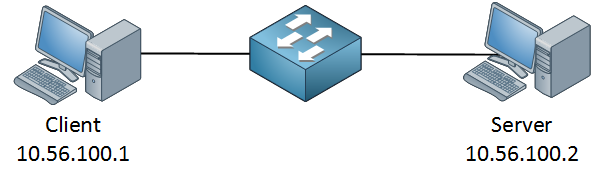 Iperf Client Server Switch