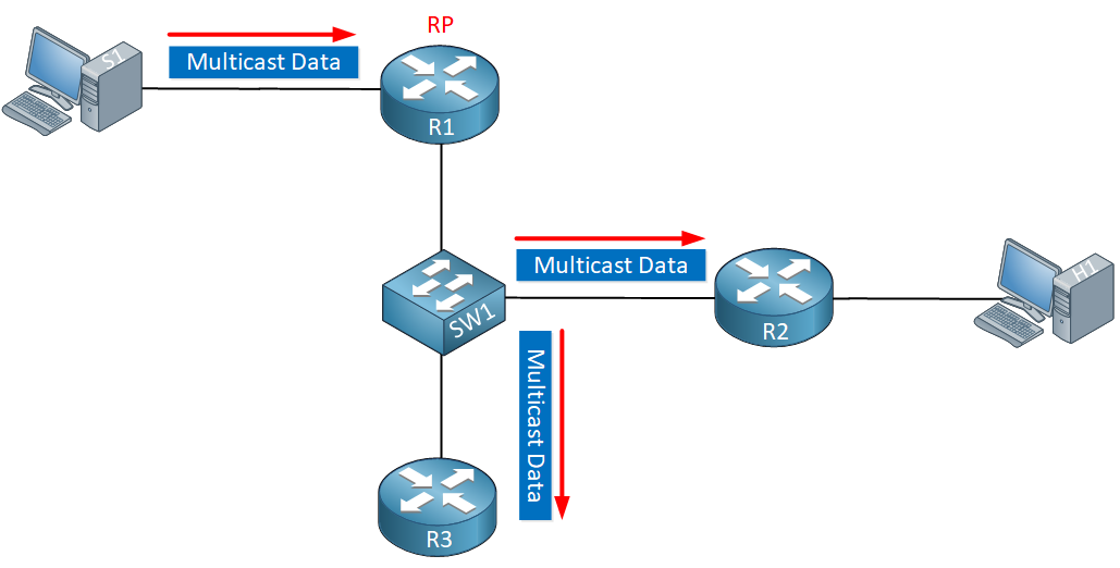 Multicast Pim Snooping Data Flood