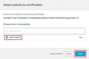 Connect ESP32 MicroPython to AWS IoT