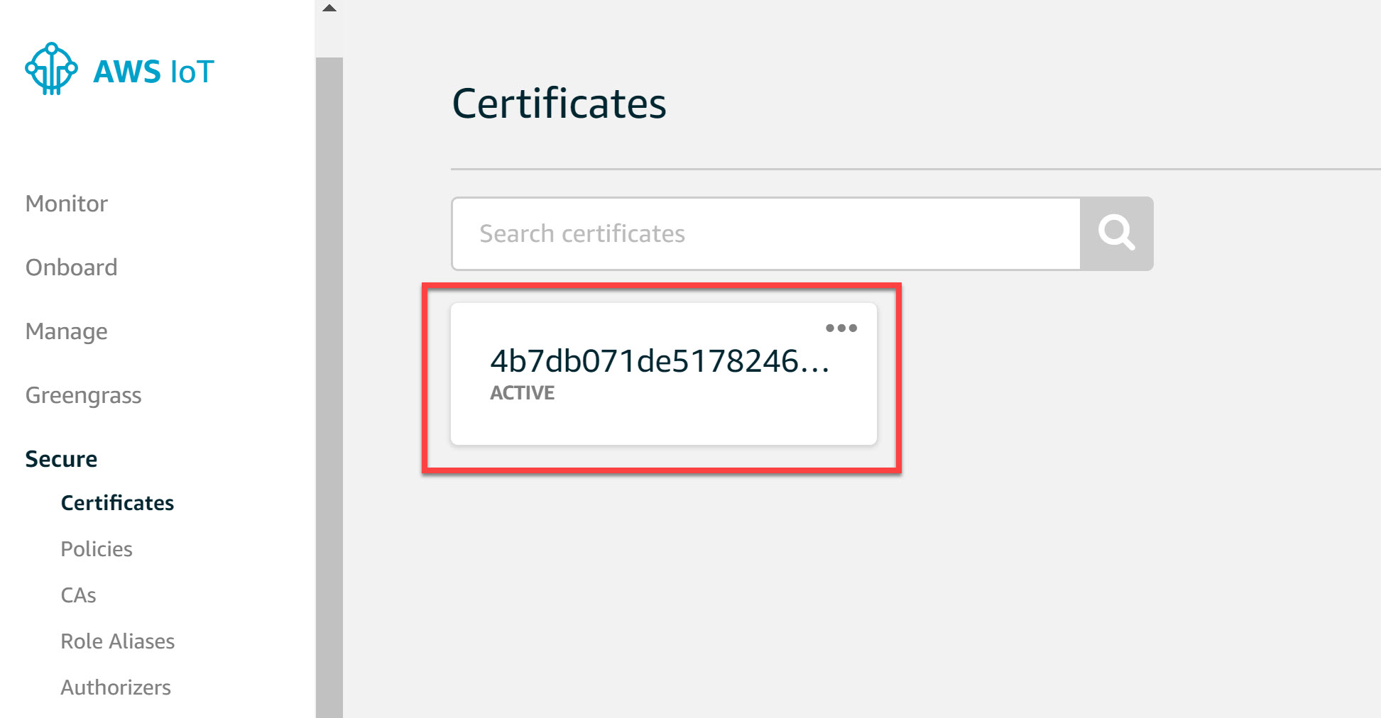 Aws Iot Certificates Esp32