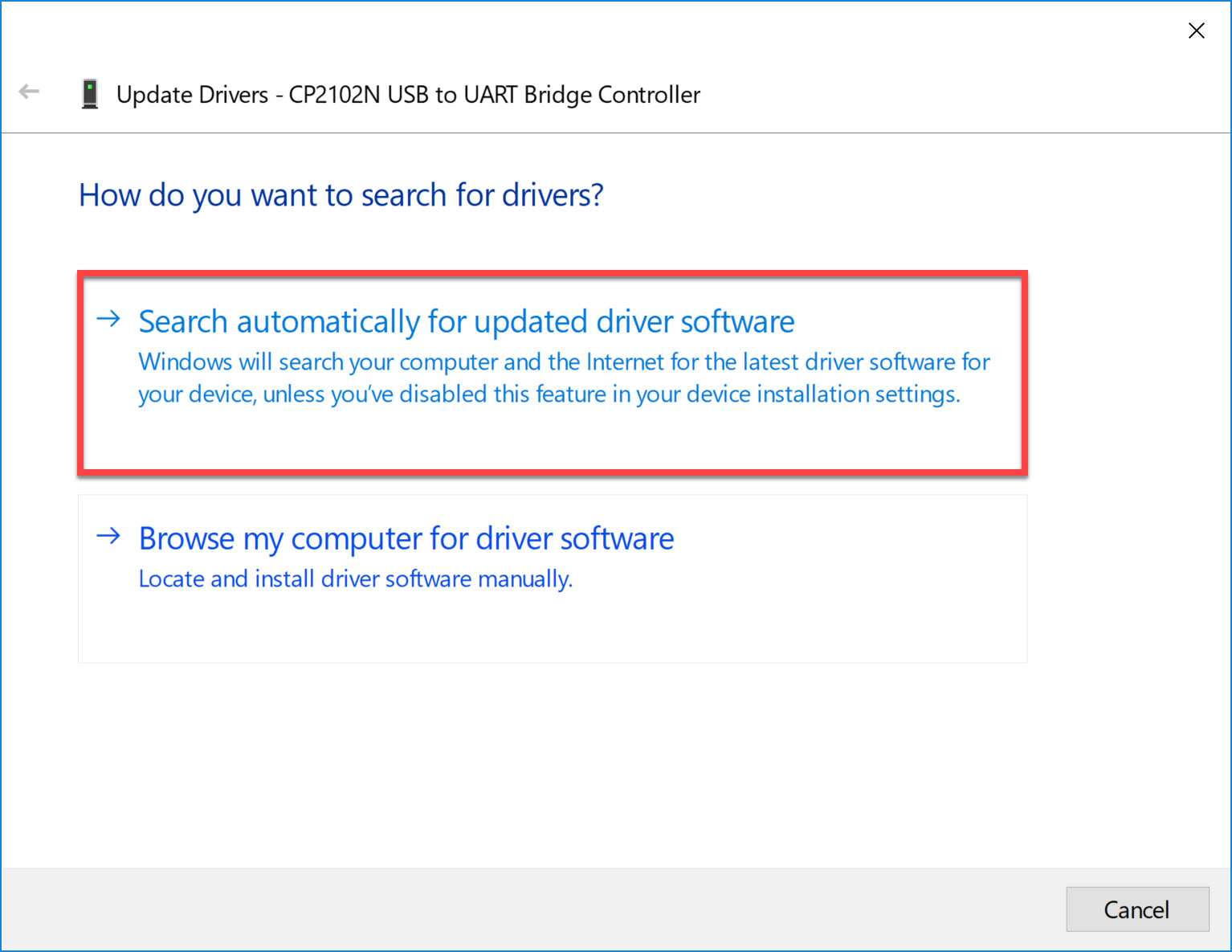 Cpn2102n Search Driver