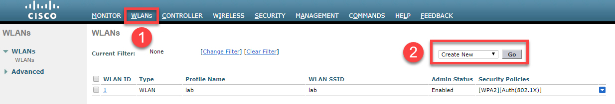 Cisco Wlc Create New Wlan
