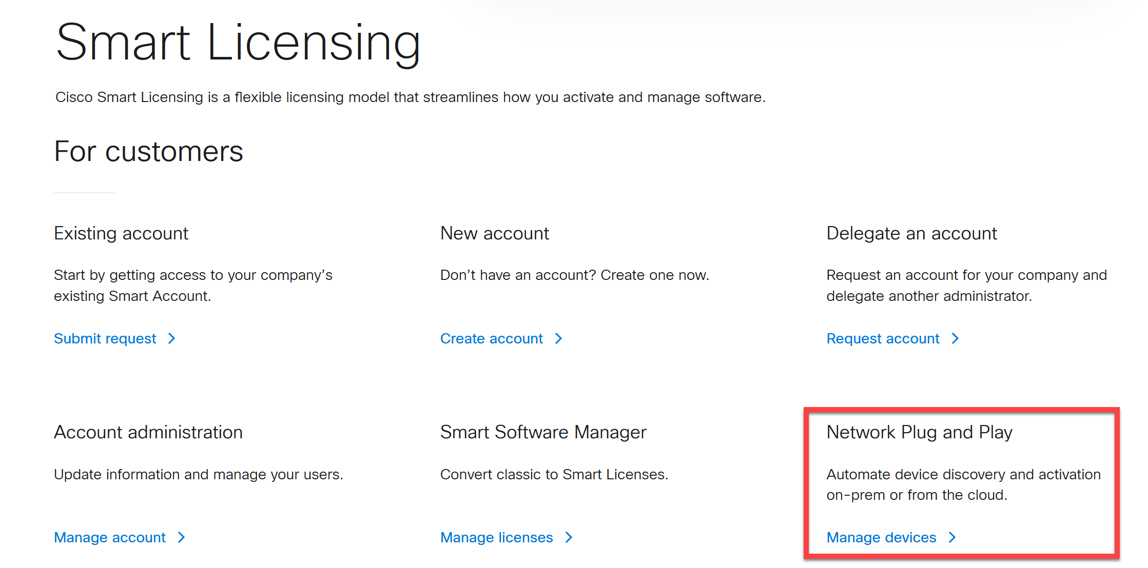 Cisco Website Smart Licensing Plug And Play